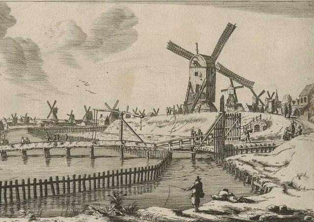 Reinier Nooms, gen. Zeeman: Raam Poortie, vor 1656
